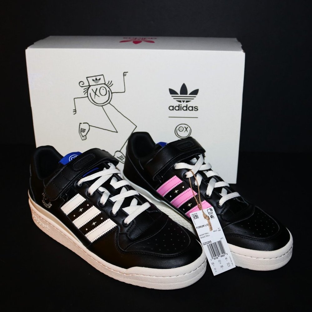 adidas Originals x Andre Saraiva "The World Needs Love" Black Forum Lo